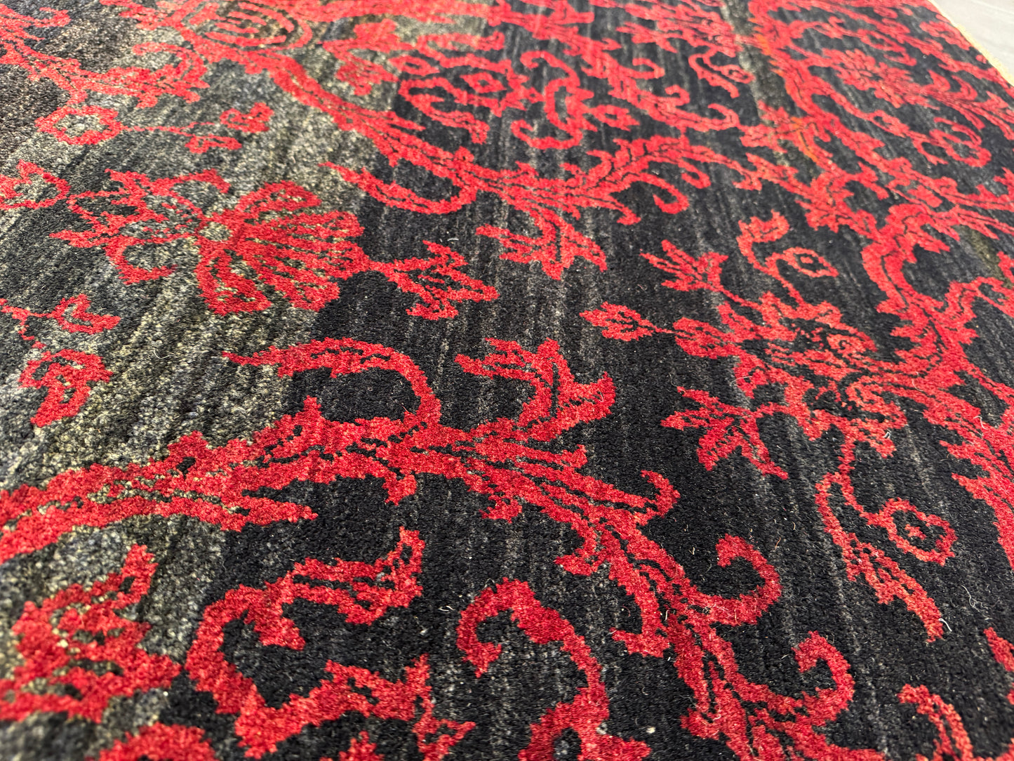 Damask design Agra carpet 268×182 cm | Rug# 23321