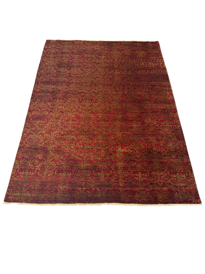 Damask design Agra carpet 277×200 cm | Rug# 23326