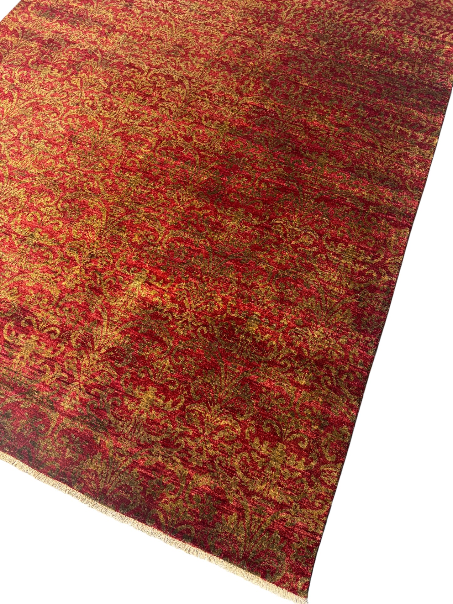 Damask design Agra carpet 277×200 cm | Rug# 23326