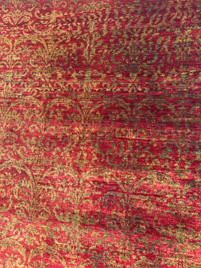 Damask design Agra carpet 277×200 cm | Rug# 23326