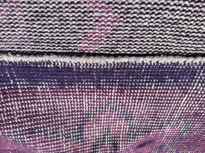 Distressed and overdyed modern rug, 305x241cm | Rug# 23705