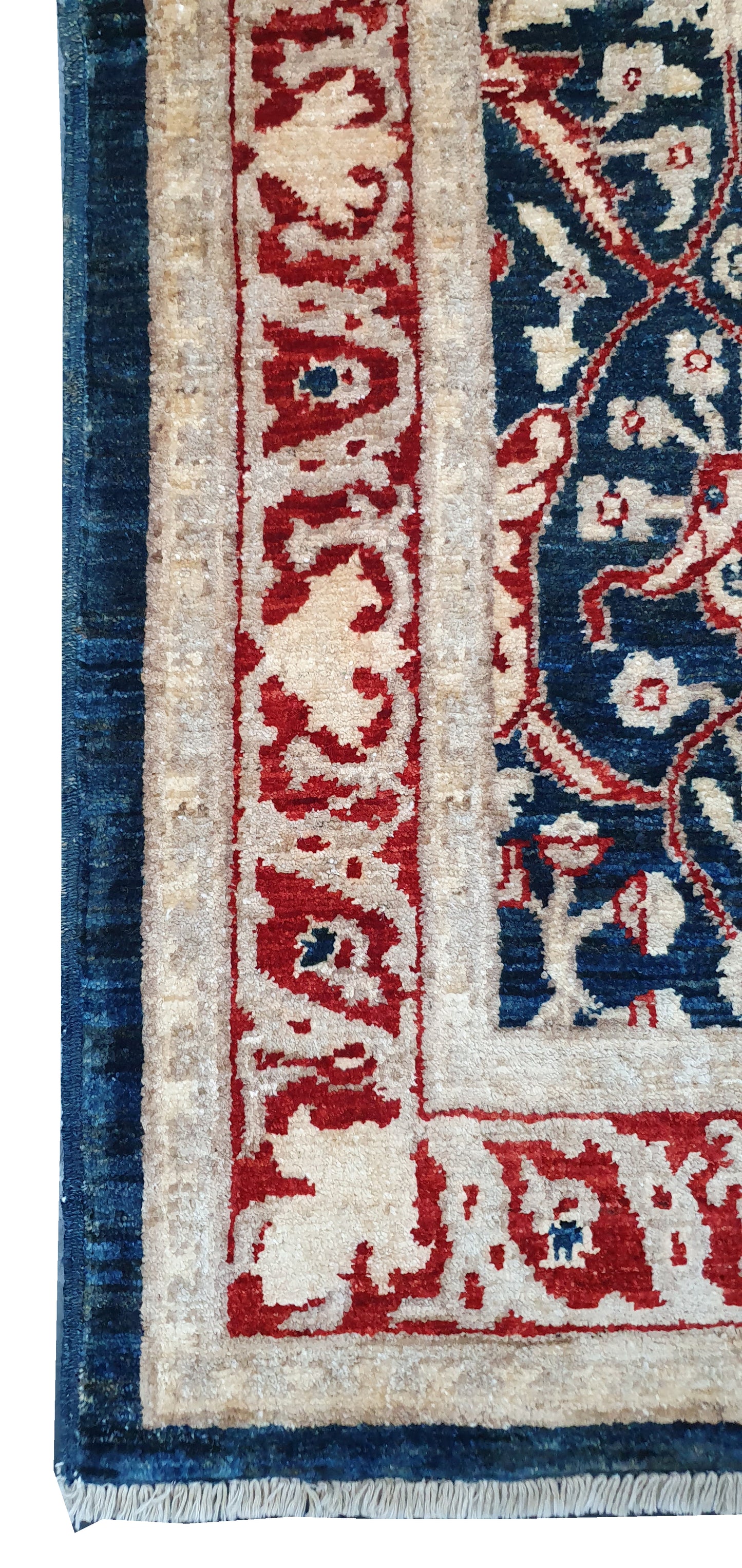 Afghan Turkman Weave Rug – Bijar Design  183x121cm | Rug#2381A