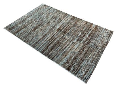 Hand knotted Afghan Gabbeh 232×149 cm | Rug# 24101