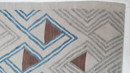 Modern flatweave Turkish Kilim, 285x216 cm  | Rug# 24694