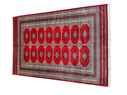 Pakistani Turkaman Bokhara 249x168cm | Rug# 24828