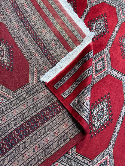 Pakistani Turkaman Bokhara 249x168cm | Rug# 24828