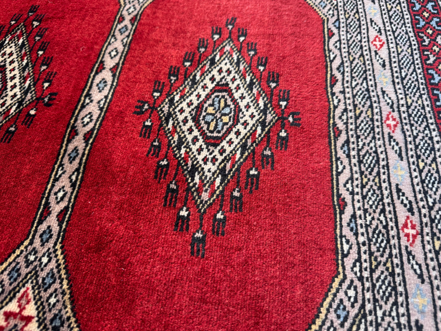 Pakistani Turkaman Bokhara 249x168cm | Rug# 24828