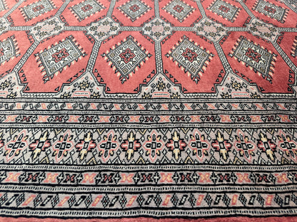 very fine Marino wool pile Bokhara rug, 183×127 cm | Rug# 24849