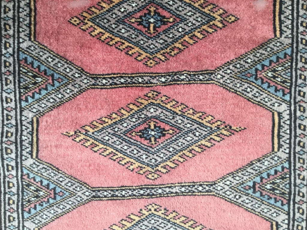 Hand-Knotted Pak Bokhara Rug 117x62cm | Rug# 24874