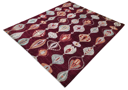 Afghan Turkaman Designer Rug 287x247cm | Rug# 24931