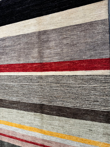 Afghan Turkaman weave, modern design 185x125cm | Rug# 25047