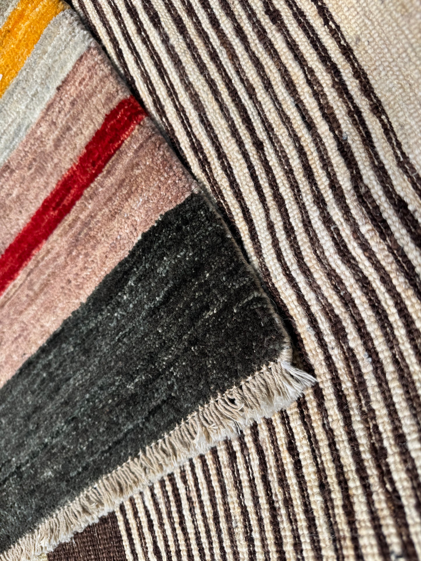 Afghan Turkaman weave, modern design 185x125cm | Rug# 25047