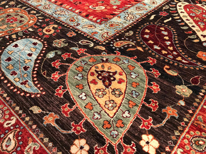 Rare Samarkand Suzani Design Rug 354x263 cm | Rug# 25469
