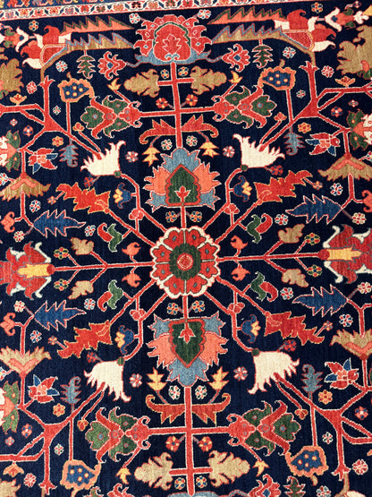 Custom made and cottage weave Bijar, Persia 350x248 cm | Rug# 2571