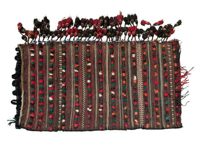 Hand woven Balouch khorjeen 106×60 cm | Rug# 25720