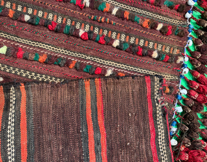 Hand woven Balouch khorjeen 106×60 cm | Rug# 25720