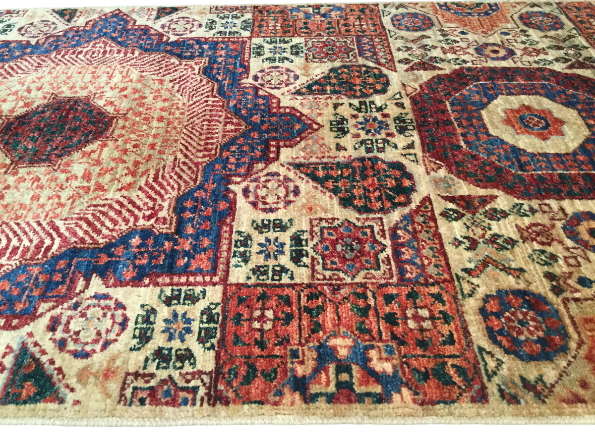 Afghan Turkmen Mamluk Design Runner 290x76 cm | Rug# 25818