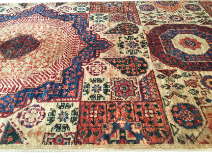 Afghan Turkmen Mamluk Design Runner 290x76 cm | Rug# 25818