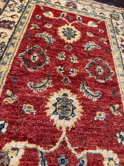 Turkmen weave sampler rug 90x60 cm | Rug# 25859 (