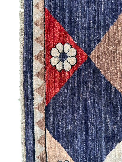Turkaman weave Gabbeh main carpet, 372x275cm | Rug# 25926