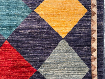 Turkaman weave Gabbeh main carpet, 372x275cm | Rug# 25926
