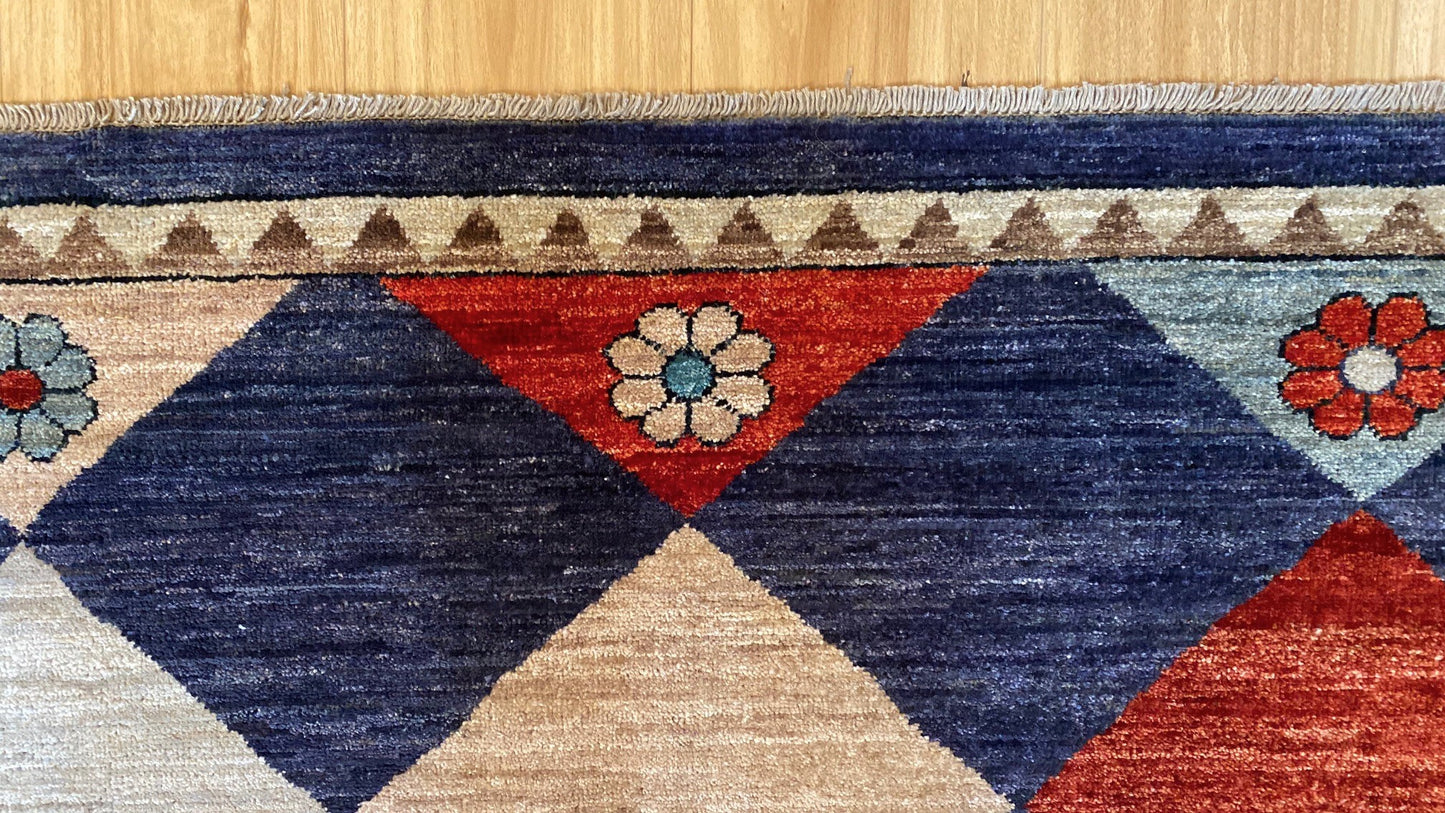 Turkaman weave Gabbeh main carpet, 372x275cm | Rug# 25926