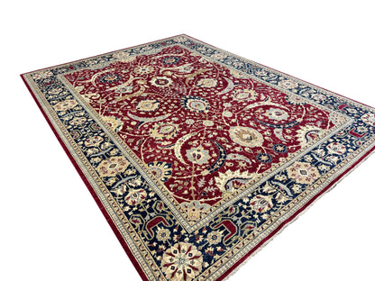 Afghan Turkaman Weave 17th-Century Kerman Design Rug 361x276 cm | Rug# 26006