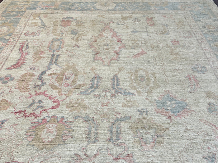 Turkaman weave Oushak 304×242 cm | Rug# 26188