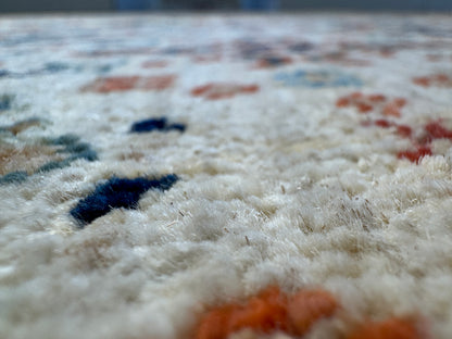 Afghan Turkaman weave, 19th-Century Mogul inspired 255x168cm | Rug# 26193