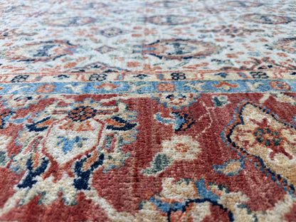 Afghan Turkaman weave, 19th-Century Mogul inspired 255x168cm | Rug# 26193