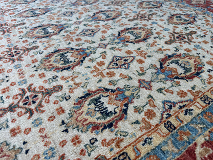 Afghan Turkaman weave, 19th-Century Mogul inspired 255x168cm | Rug# 26193