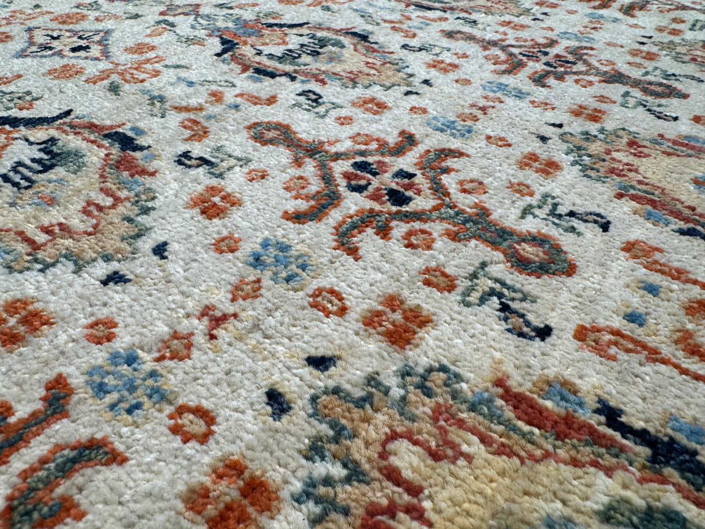 Afghan Turkaman weave, 19th-Century Mogul inspired 255x168cm | Rug# 26193