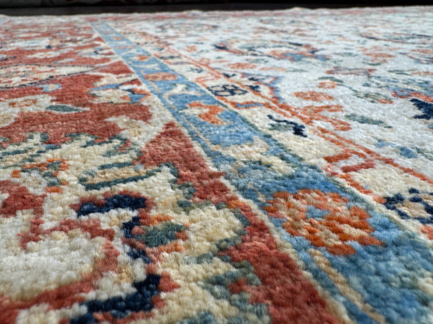 Afghan Turkaman weave, 19th-Century Mogul inspired 255x168cm | Rug# 26193