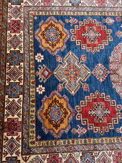 New-weave Chechen kazak 241x177cm | Rug#26227