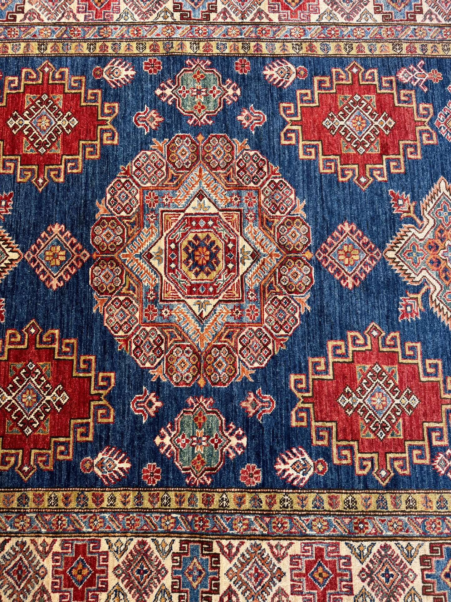 New-weave Chechen kazak 241x177cm | Rug#26227