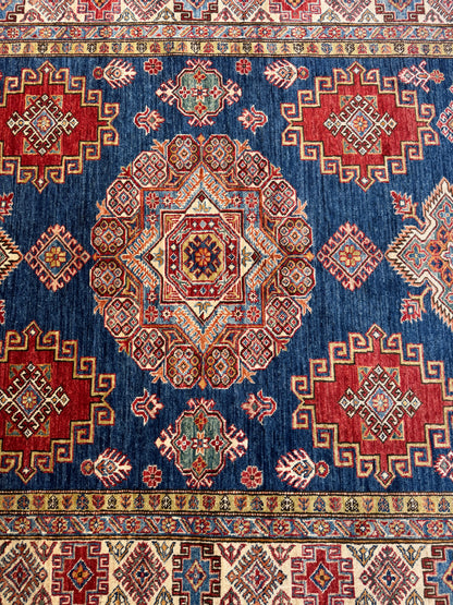 New-weave Chechen kazak 241x177cm | Rug#26227