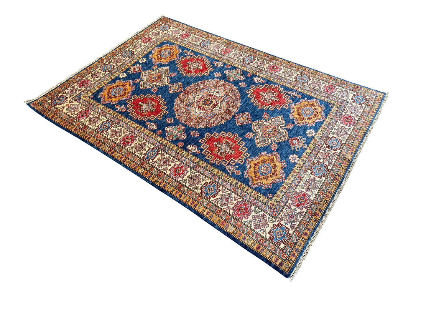 New-weave Chechen kazak 241x177cm | Rug#26227