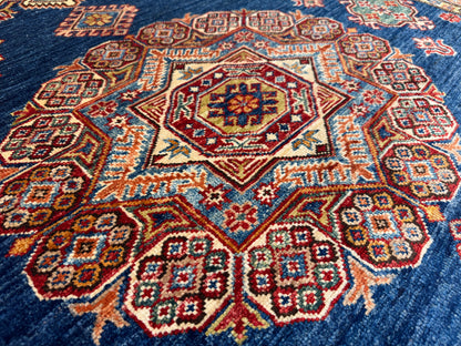 New-weave Chechen kazak 241x177cm | Rug#26227