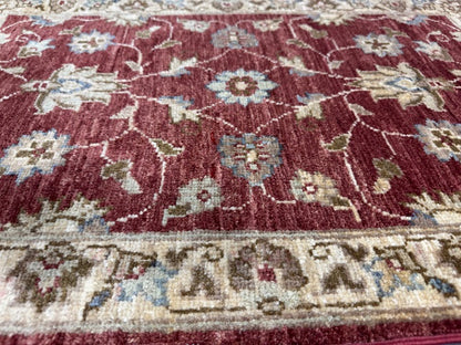 Hand-Knotted Traditional Floral Rug 90x60cm | Rug# 26251 ( better photos)