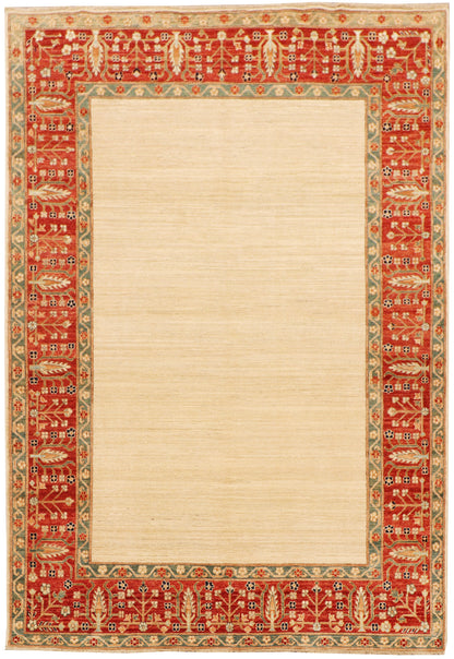 Afghan Turkaman,19th c Zigler inspired 238x164 cm | Rug# 26284