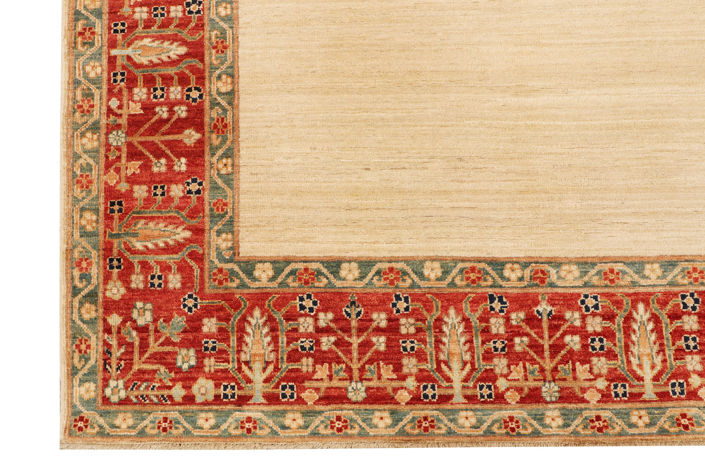 Afghan Turkaman,19th c Zigler inspired 238x164 cm | Rug# 26284