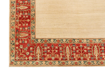 Afghan Turkaman,19th c Zigler inspired 238x164 cm | Rug# 26284