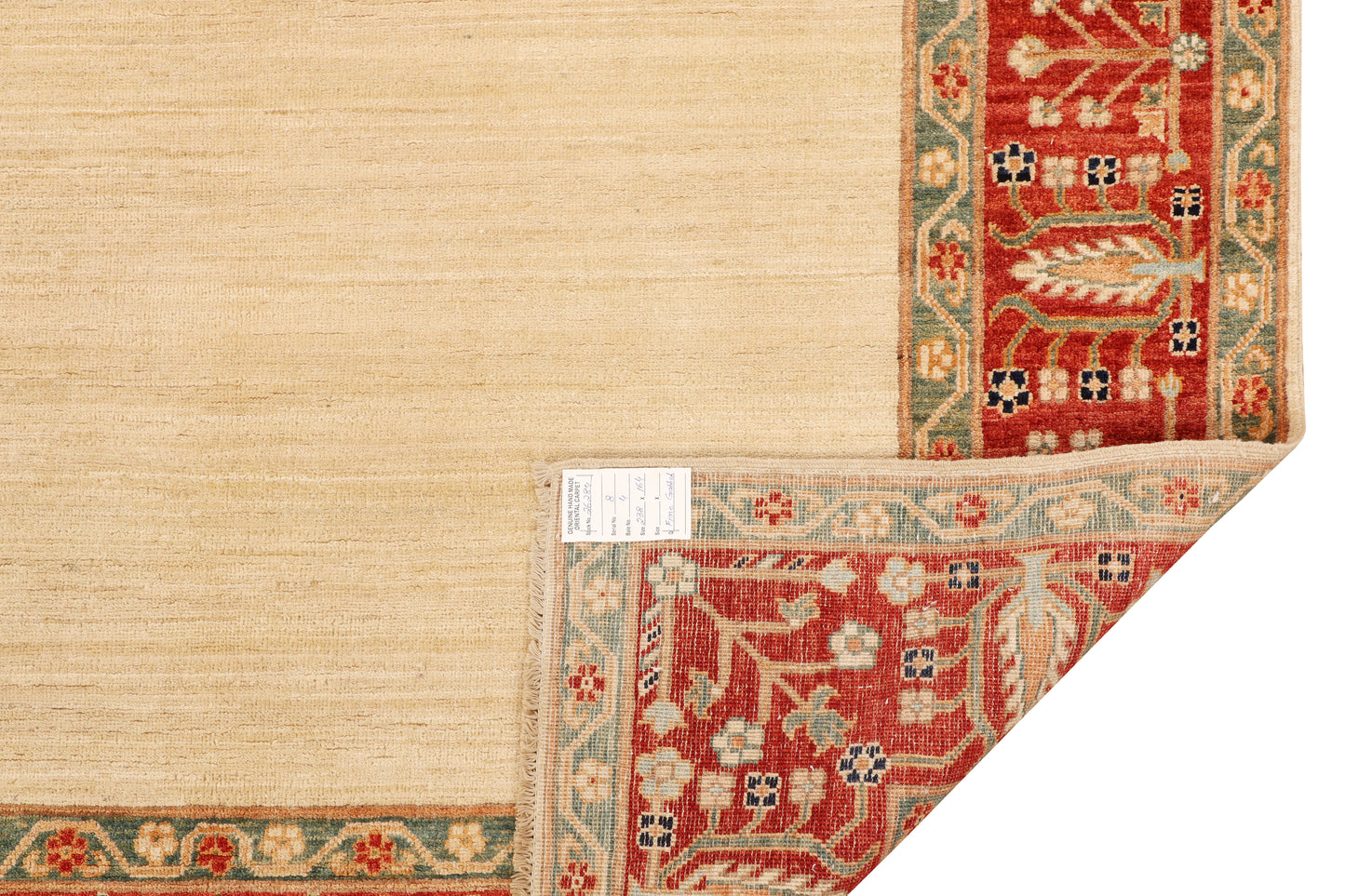 Afghan Turkaman,19th c Zigler inspired 238x164 cm | Rug# 26284