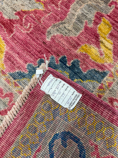 Oushak designer rug 298x249cm | Rug# 26293