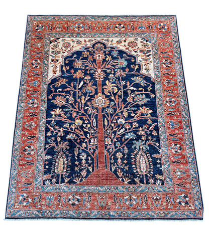 Mohtasham Kashan Design 234x186cm | Rug# 26313