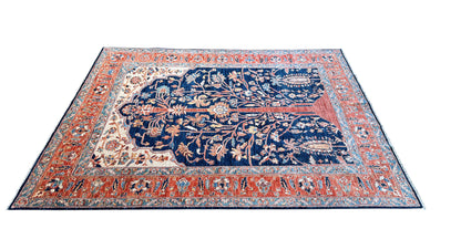 Mohtasham Kashan Design 234x186cm | Rug# 26313