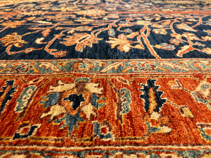 Mohtasham Kashan Design 234x186cm | Rug# 26313