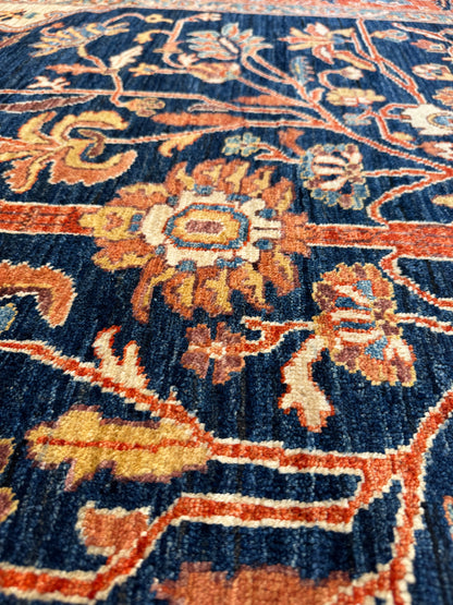 Mohtasham Kashan Design 234x186cm | Rug# 26313