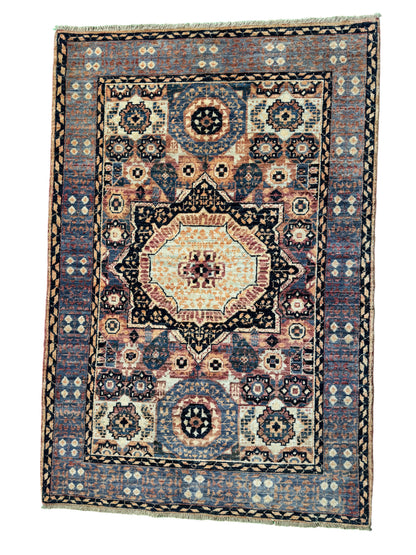 Turkaman weave Mamluk rug 149x99cm | Rug# 26452