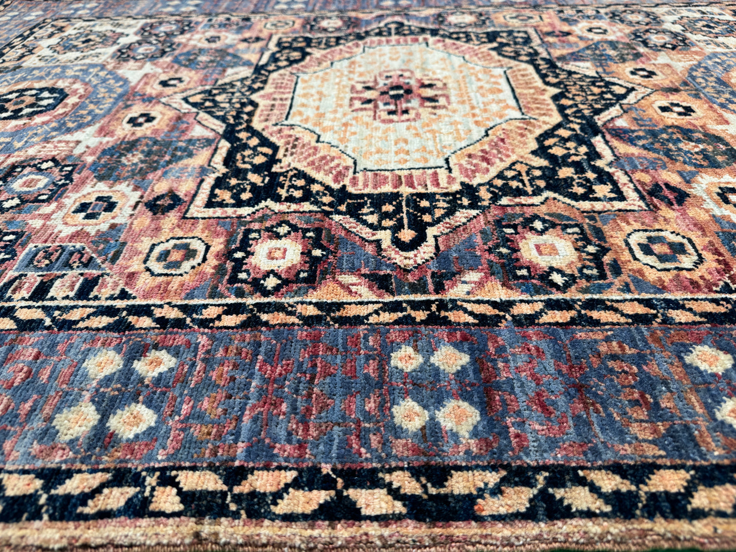 Turkaman weave Mamluk rug 149x99cm | Rug# 26452